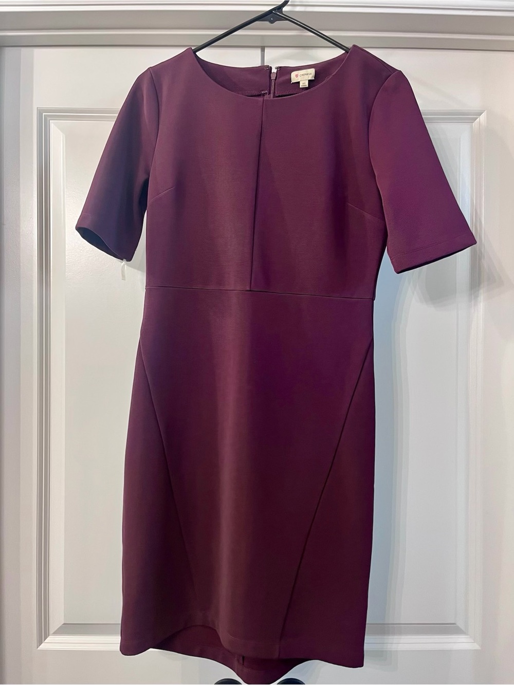 Daniel Cremieux Plum Midi Sheath Dress